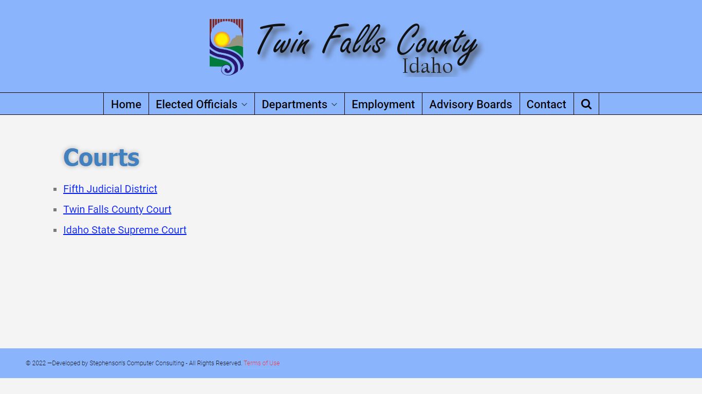 Courts - Twin Falls County